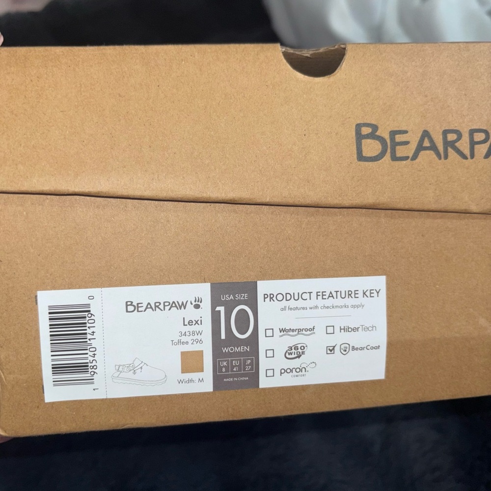 BearPaw Lexi Slip-On Clog in Toffee - Picture 3 of 3